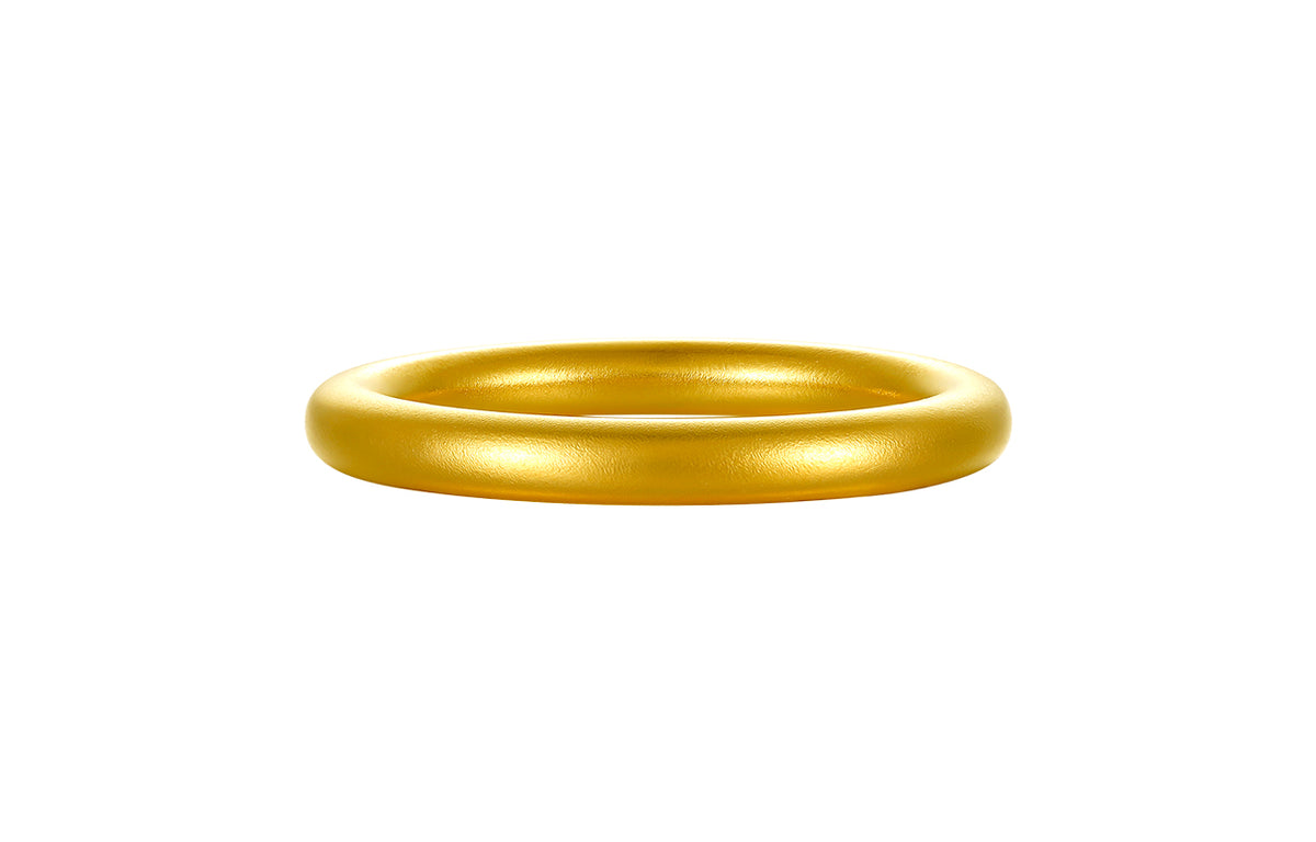 "Antiquity Gold" 999 24K Gold Ring 8-9g AA015034-2