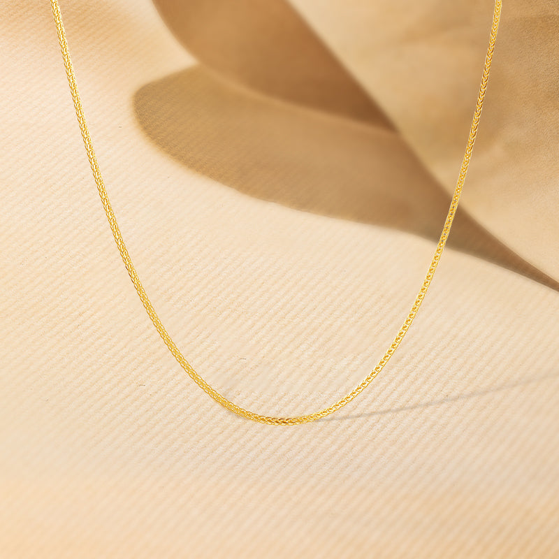 24K Gold Necklace 1.7-1.9g A0522705