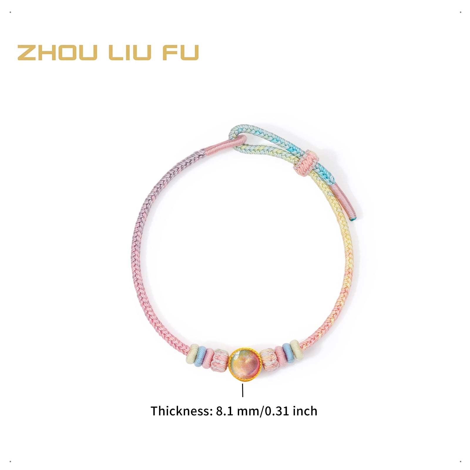 「流行舞～」24K 金手鍊心形 0.5-0.65 A1615619