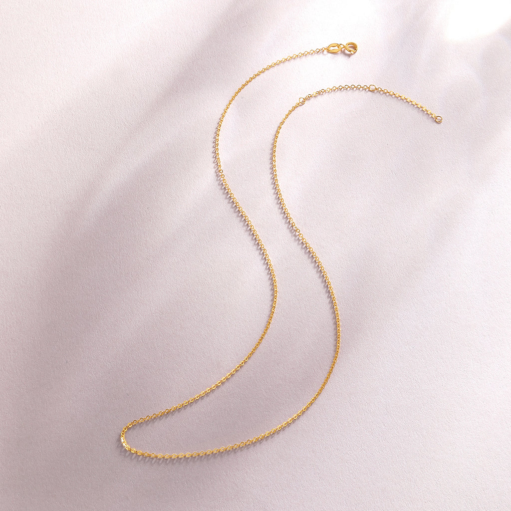 18K Yellow Gold Necklace 0.7-0.8g C0510282