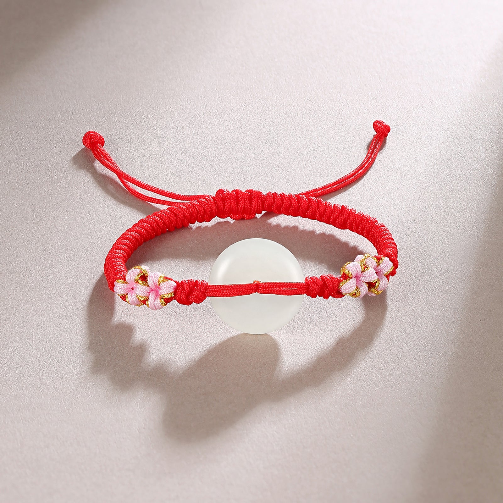 String Bracelet 16*16mm Peace Buckle Y178926