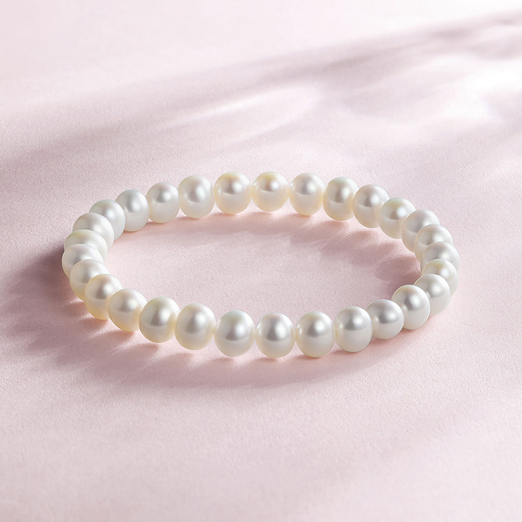 Pearl Beaded Bracelet 17cm X1910248