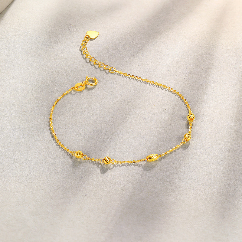 18K 黃金手鍊 1.1-1.3克 KH072149