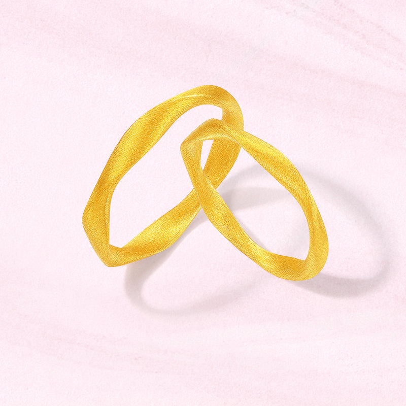 999 24K Gold Ring 2.5-3.5g A0122077