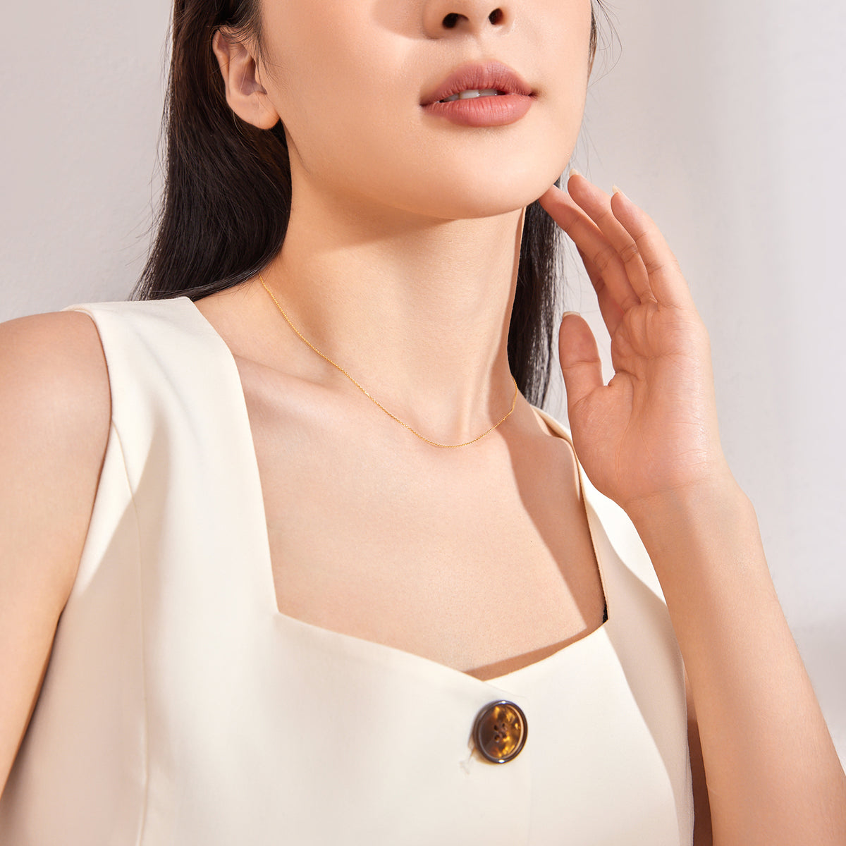 18K Yellow Gold Necklace 0.8-1g C0510799