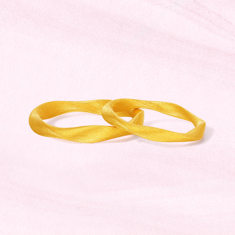 999 24K Gold Ring 2.5-3.5g A0122077
