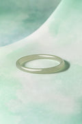 ZHOU LIU FU Green Jade Bangle Bracelets for Women - Dainty Healing Gemstone Bracelet for Protection Good Luck | Green | 55mm Y1011521