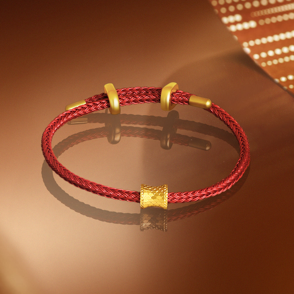 24K金手鍊吊墜 1-1.2公克 15-23公分 A1615895