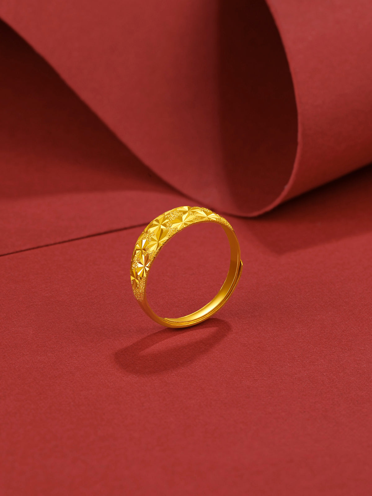 999 24K Gold Ring 3.4-3.7g AA014209