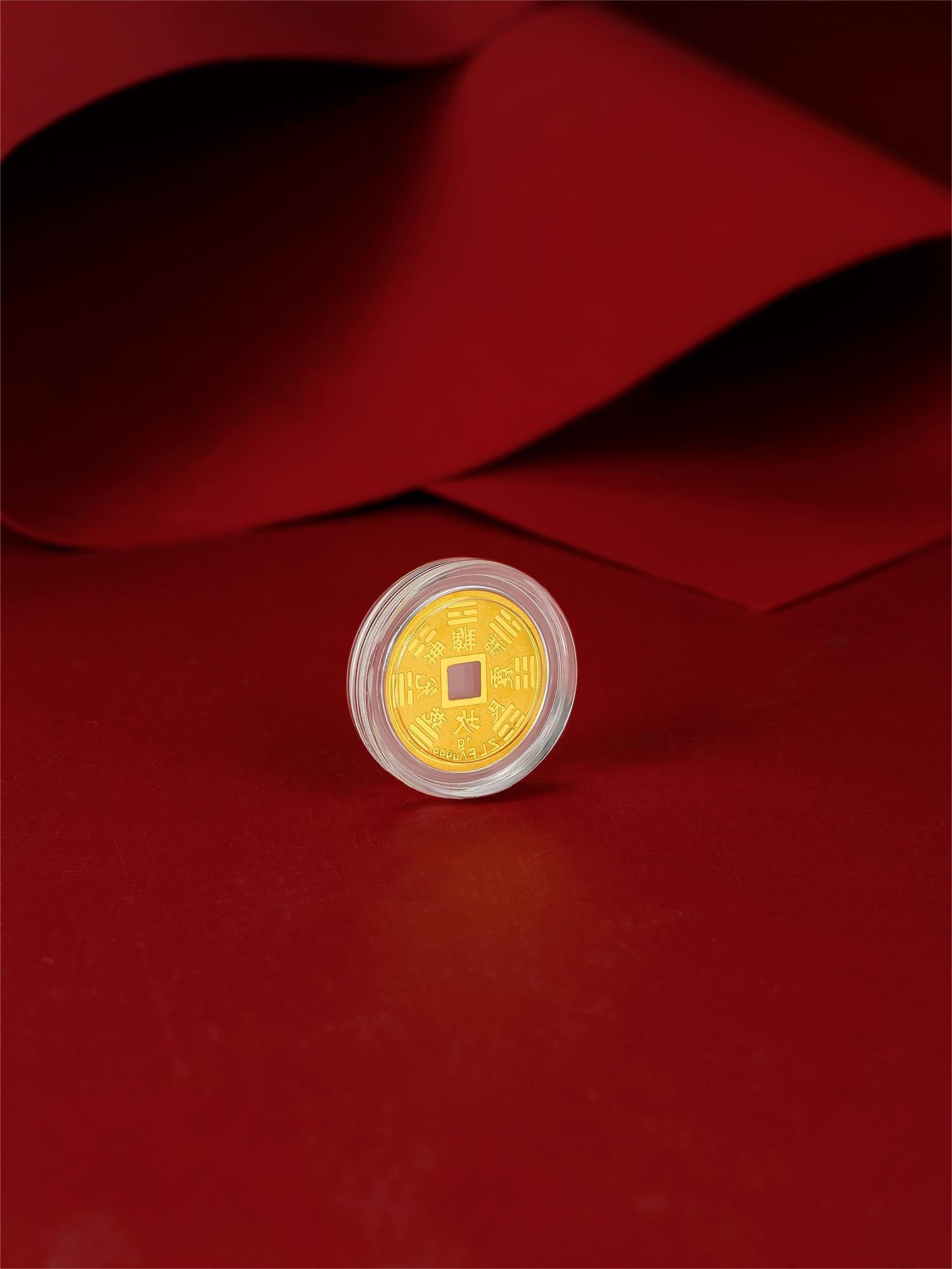 999 24K Gold Ornament 1g A1112048