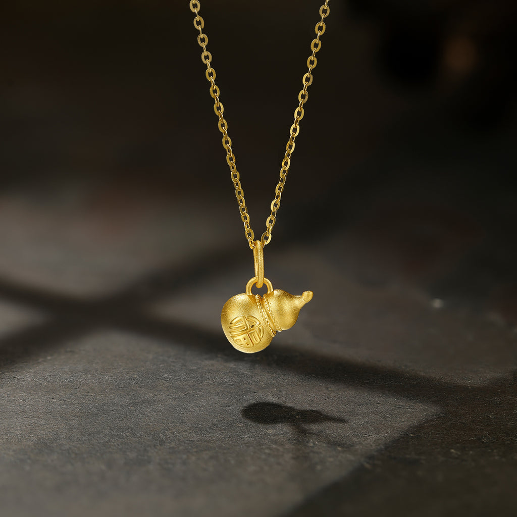 24K金吊墜 0.5-0.7克 Hulu A0411570