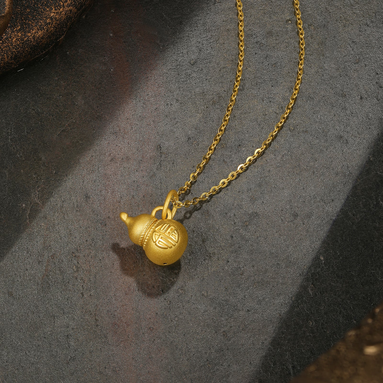 24K金吊墜 0.5-0.7克 Hulu A0411570