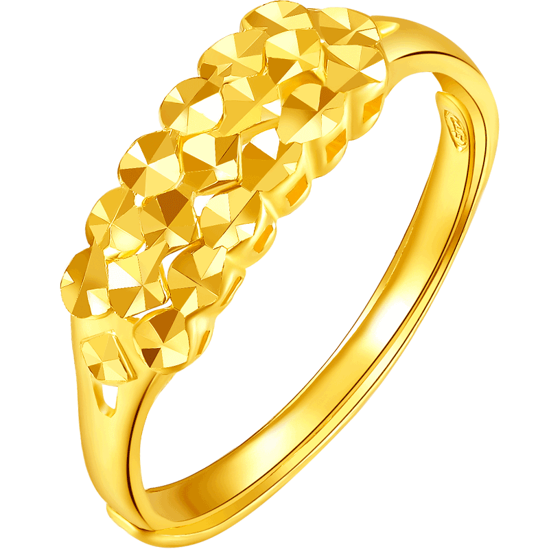 999 24K Gold Ring 3.2-3.5g AA011548