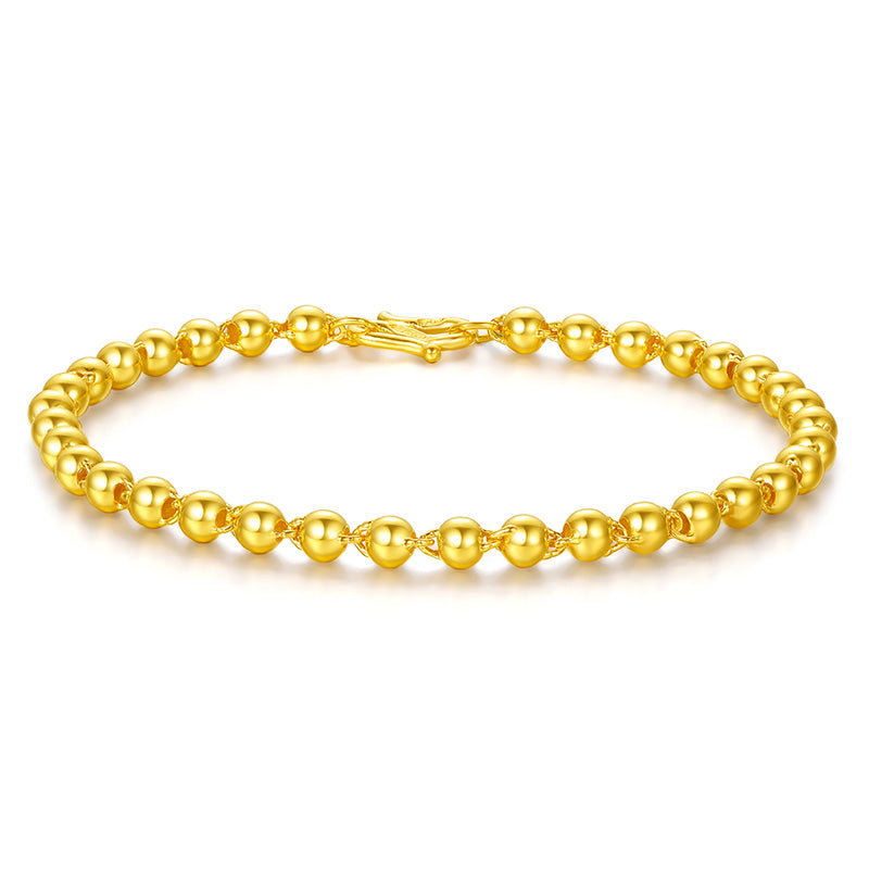 999 24K Gold Chain Bracelet 5.7-6.2g AA071295
