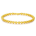 999 24K Gold Chain Bracelet 5.7-6.2g AA071295