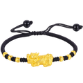   24K Gold String Bracelet              Pixiu 1.5-1.8g AD171329