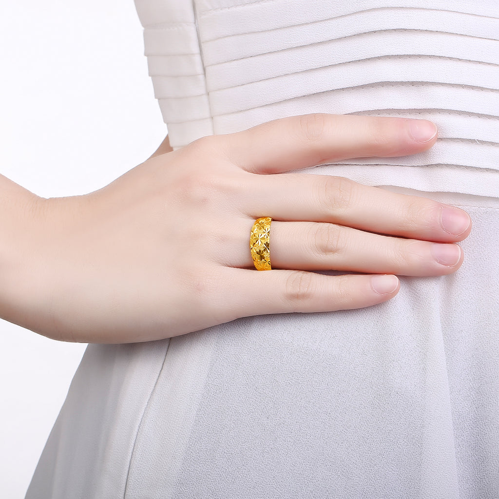 999 24K Gold Ring 5-5.5g AA012340