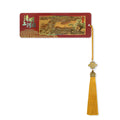 "Chinese Culture Collection - Dan Qing" 999 24K Gold Bookmark Along the River During the Qingming Festival 0.01g A2536218