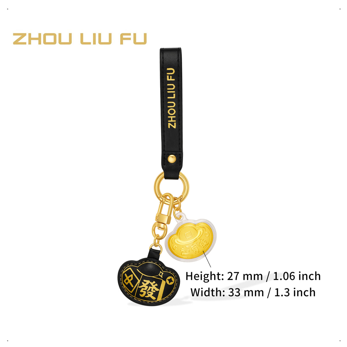 999 24K Gold Amulet Ingot 0.002g A2550154