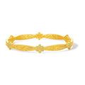 "Chinese Culture Collection-Song Brocade" 999 24K Gold Bangle Bracelet Diamond 0.0025ct 25.55-35.55g W1086879