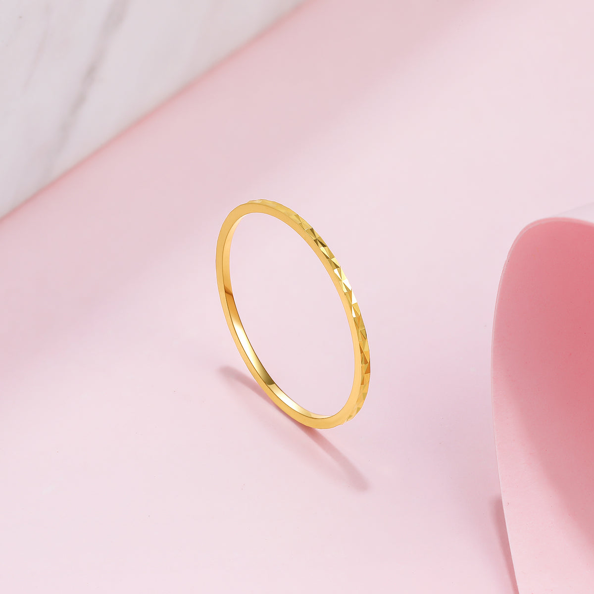 18K Yellow Gold Ring 0.4-0.7g KH016027