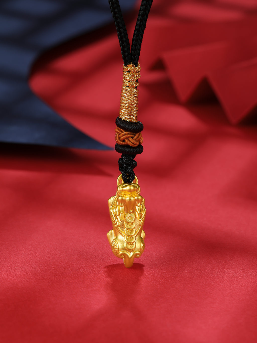 24K Gold Pendant Pixiu 1.1-1.4g A049823