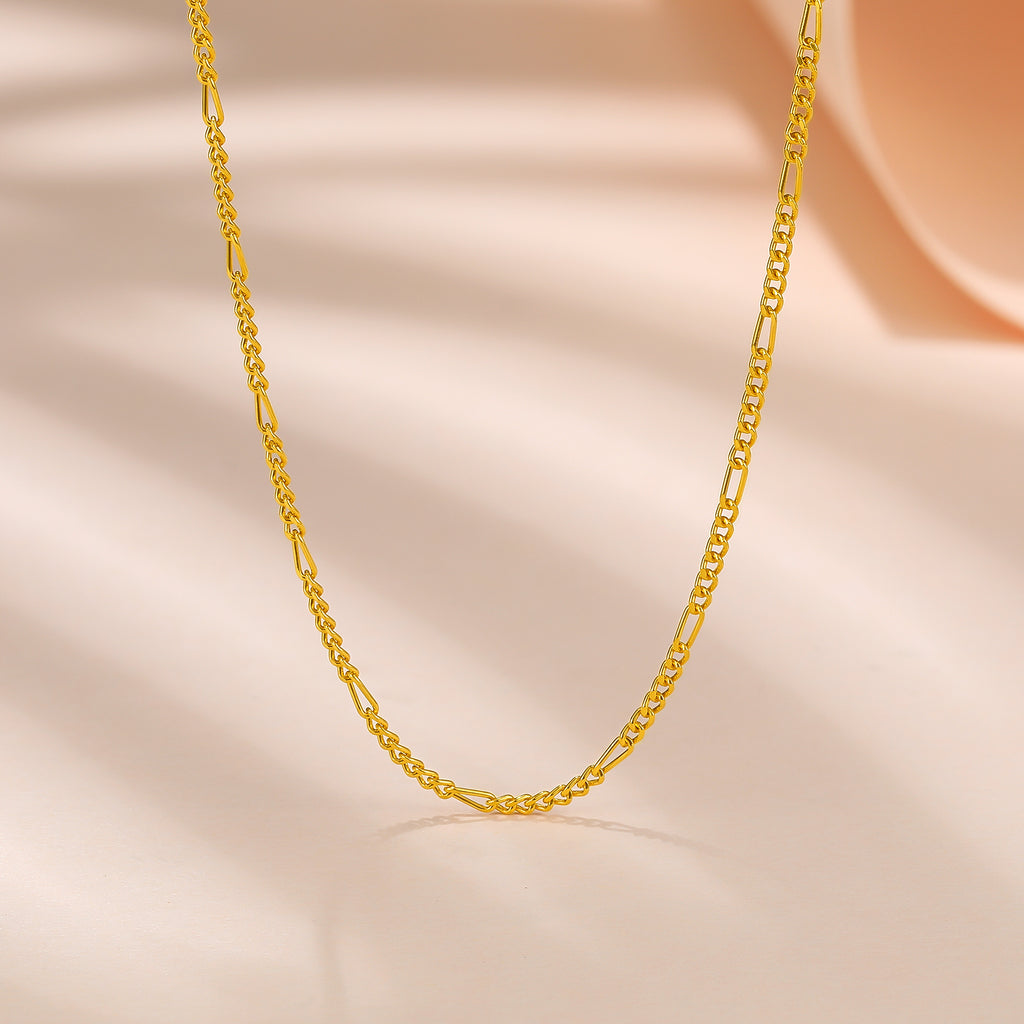 999 24K Gold Necklace 2.7-3.5g A057953