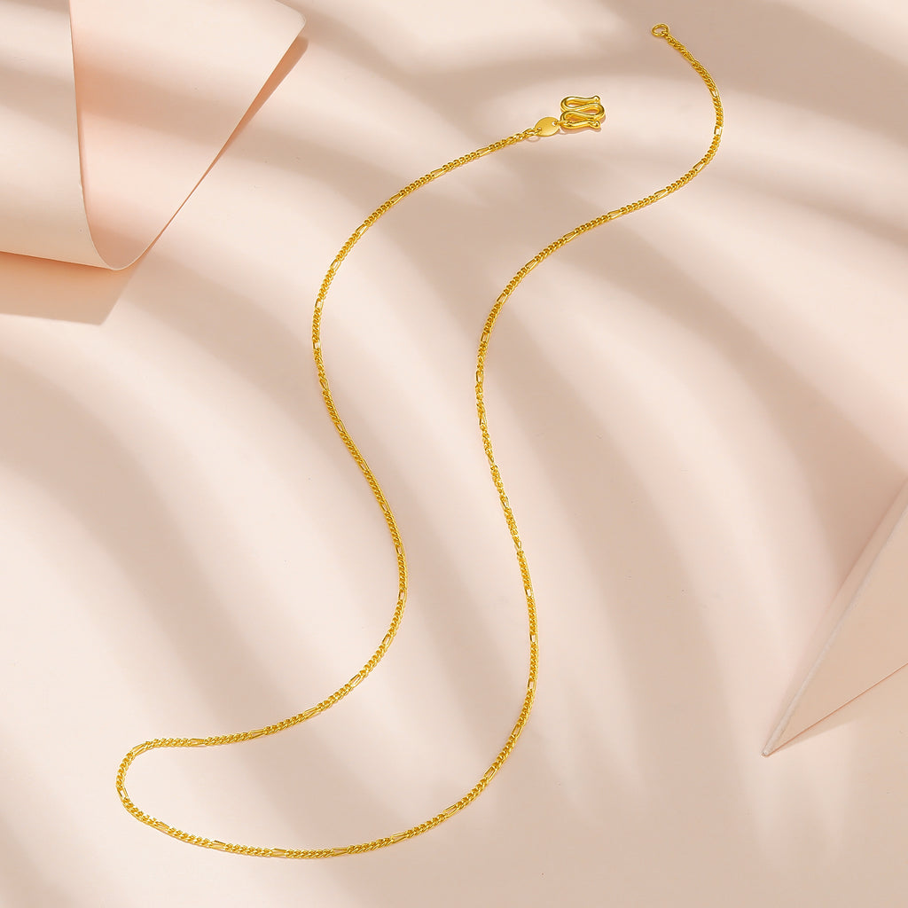 999 24K Gold Necklace 2.7-3.5g A057953