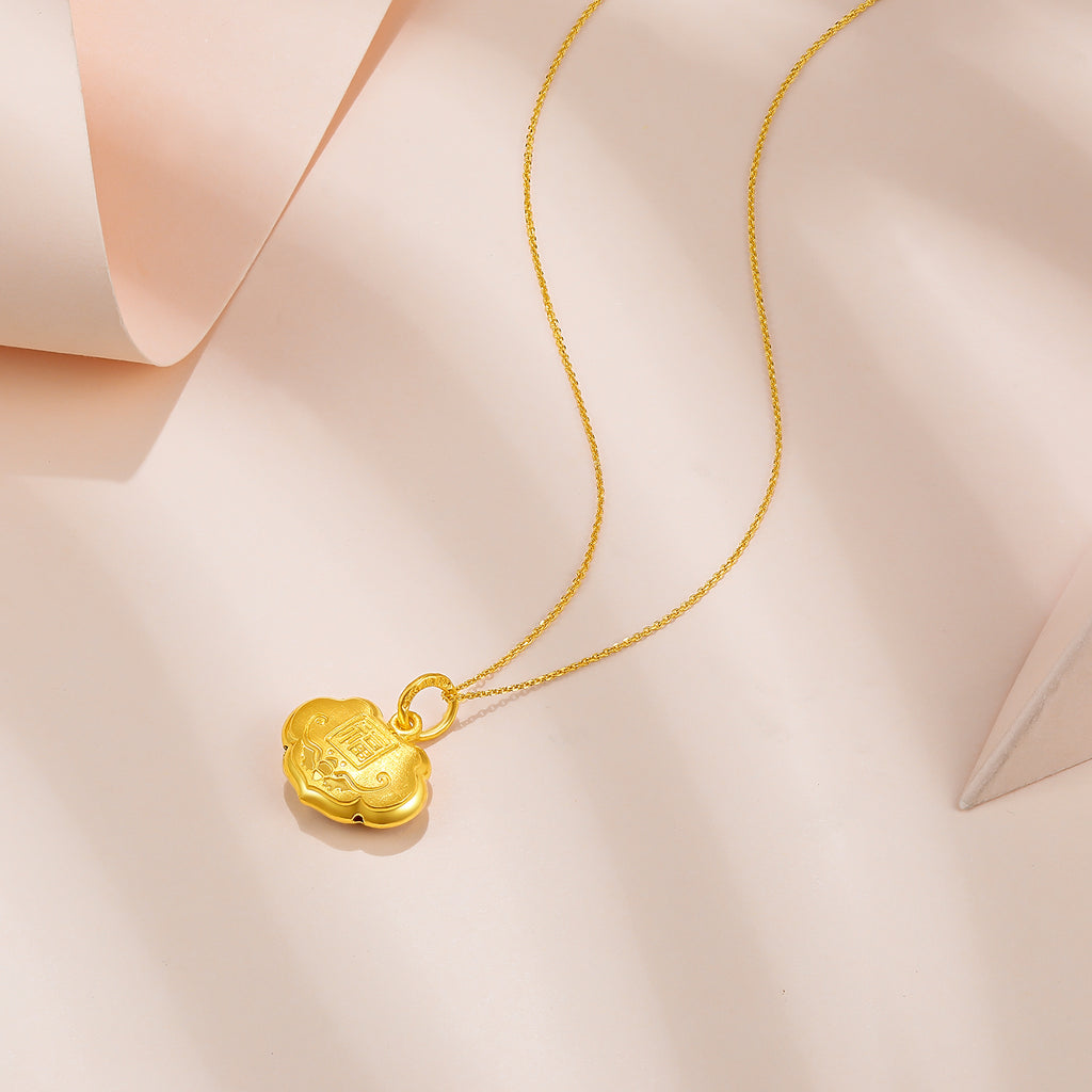 999.9 24K Gold Pendant 1-1.49g Ruyi 如意 AB047504