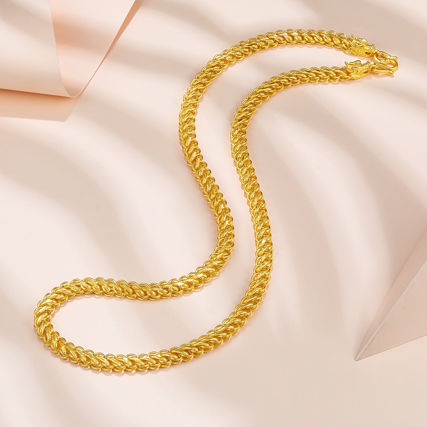 999 24K Gold Necklace 45-55g AA057535