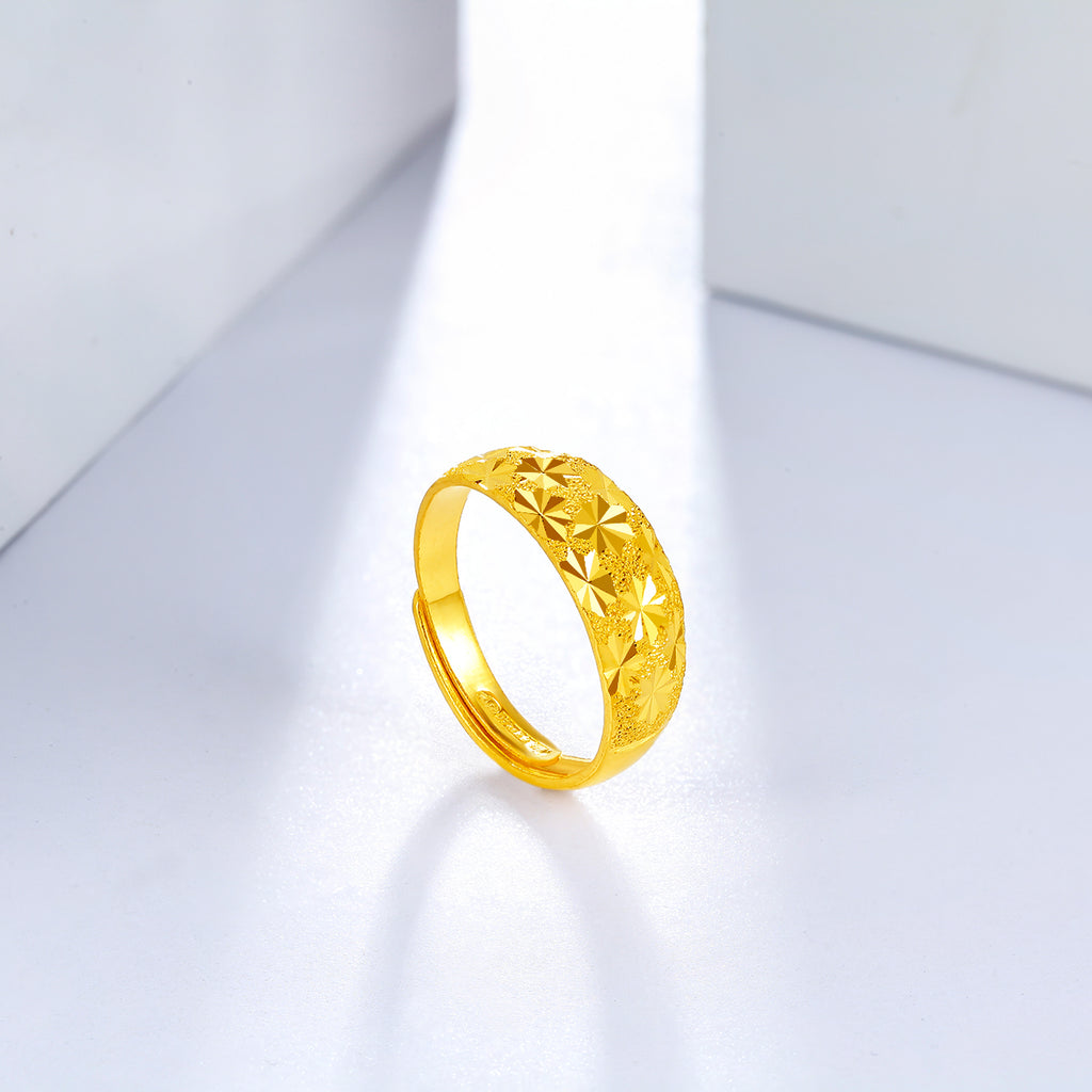 999 24K Gold Ring 5-5.5g AA012340