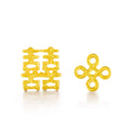 999 24K Gold Earrings 1.1-1.4g AA094686