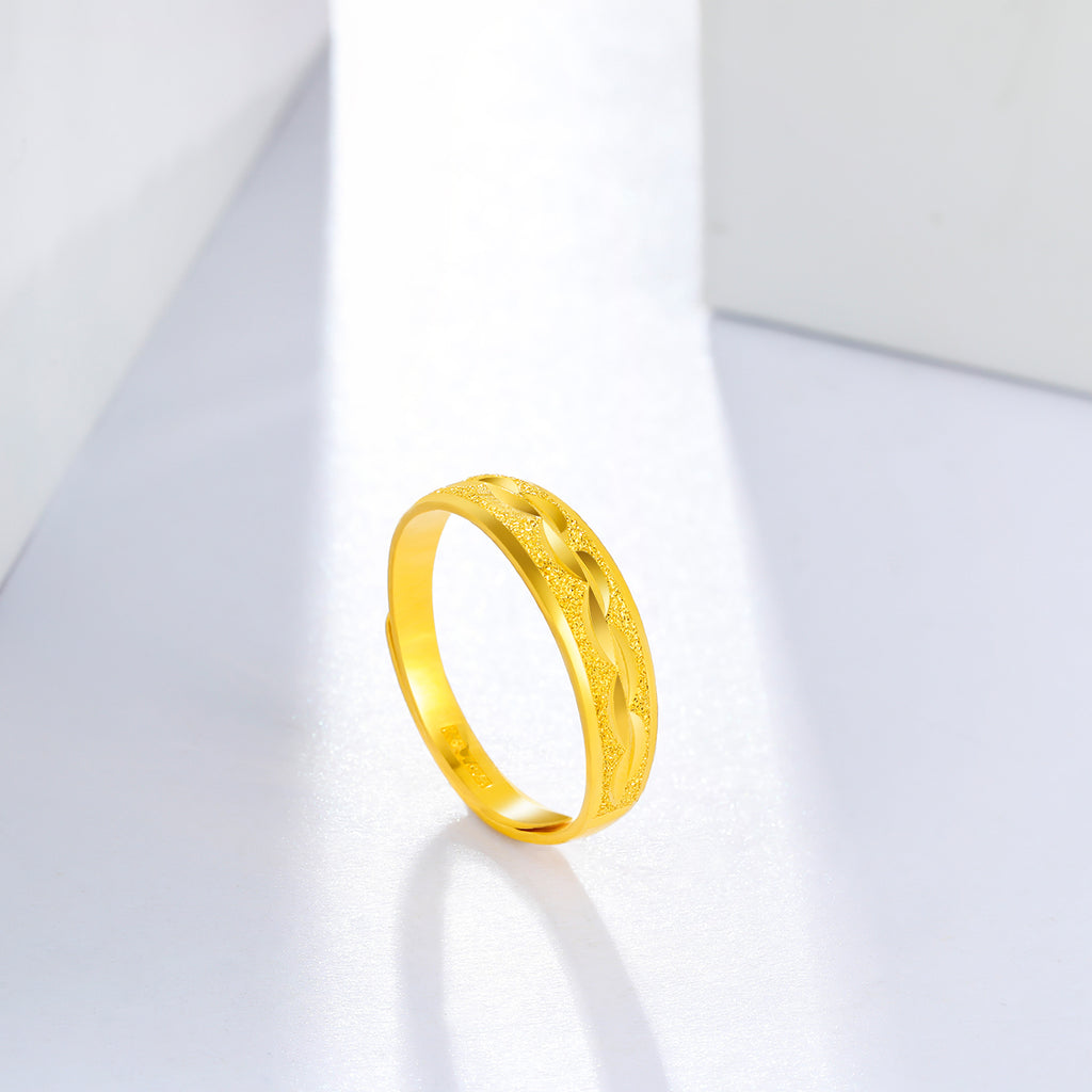 999 24K Gold Ring 3.5-3.9g AA012457