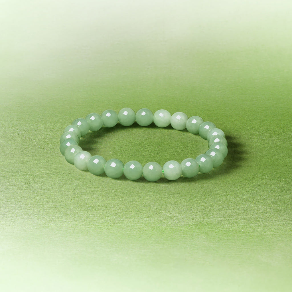 Beaded Bracelet Emerald 7-7.5mm Y1914827