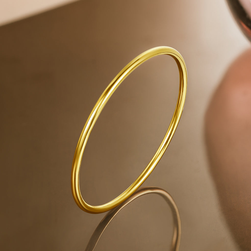 999 24K Gold Bangle Bracelet 20-25g A1012545