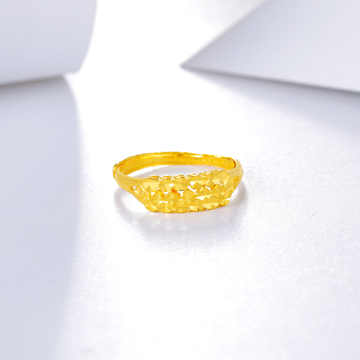 999 24K Gold Ring 3.2-3.5g AA011548