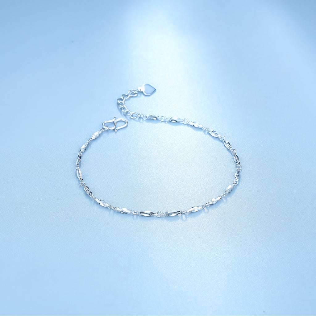 950 Platinum Chain Bracelet 1.9-2.3g PT072141