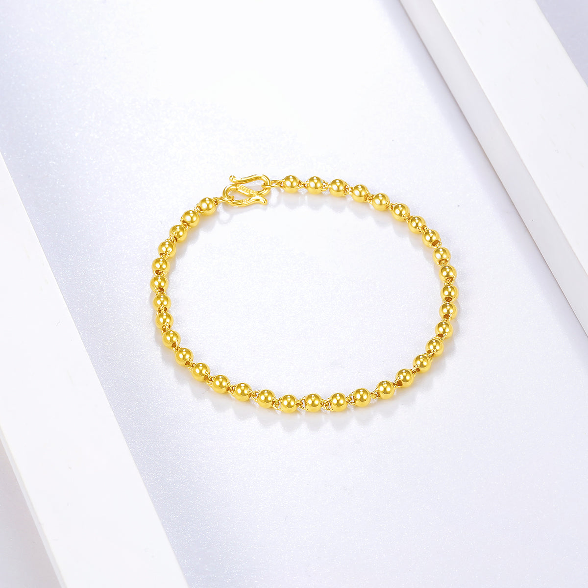 999 24K Gold Chain Bracelet 5.7-6.2g AA071295