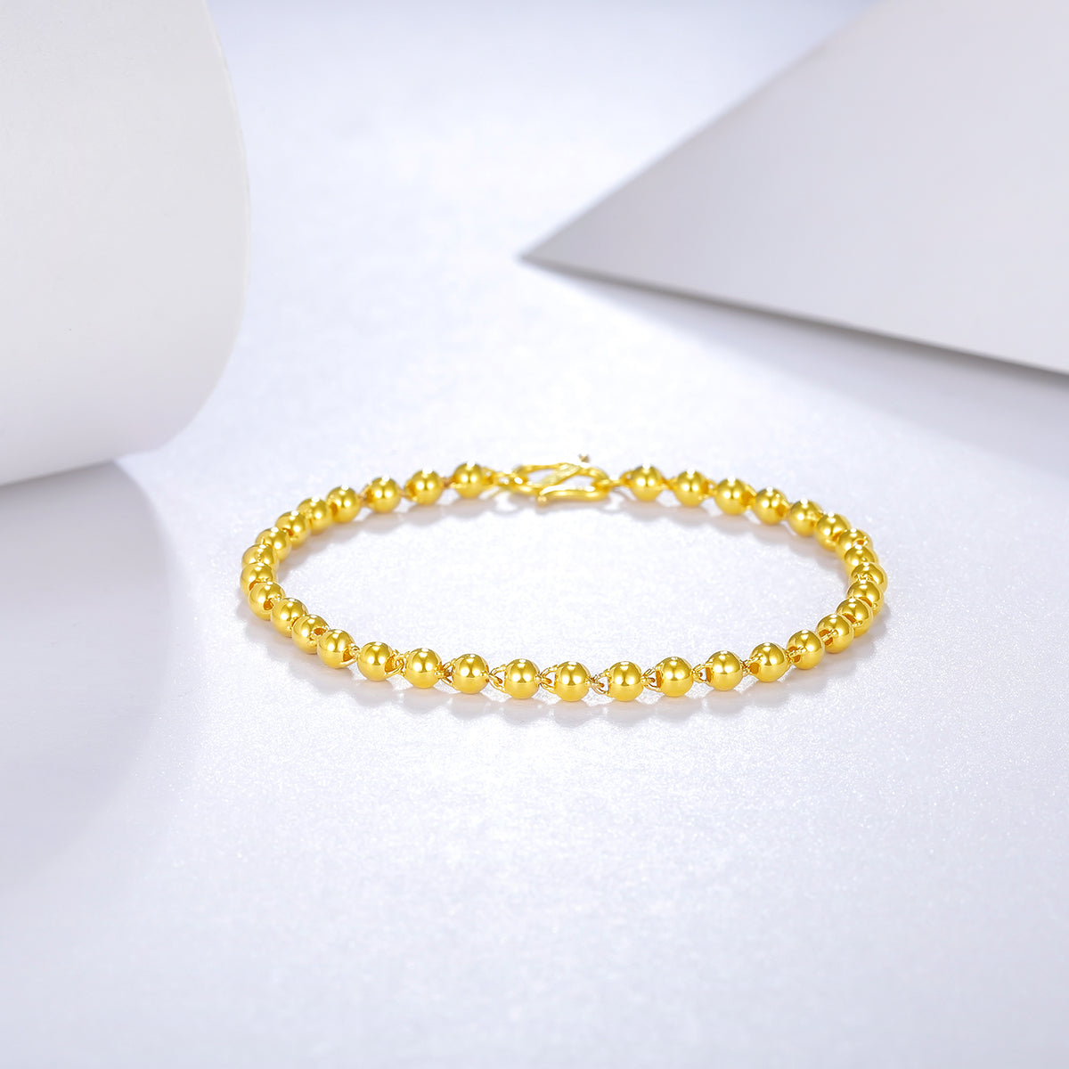999 24K Gold Chain Bracelet 5.7-6.2g AA071295