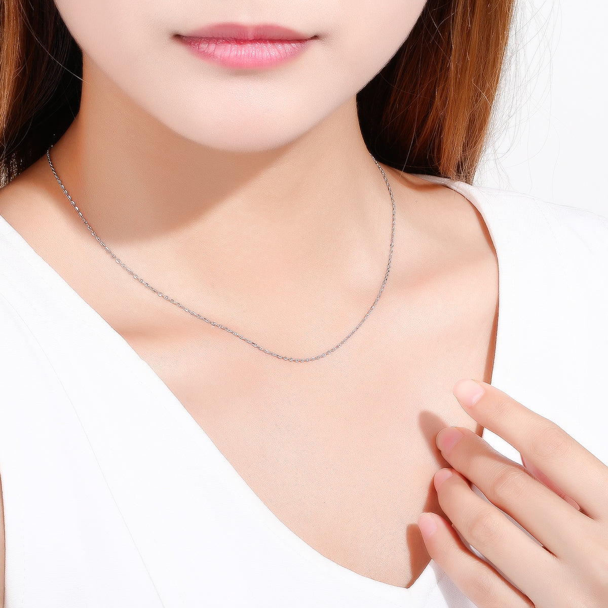 950 Platinum Necklace 2.2-2.6g PT050435