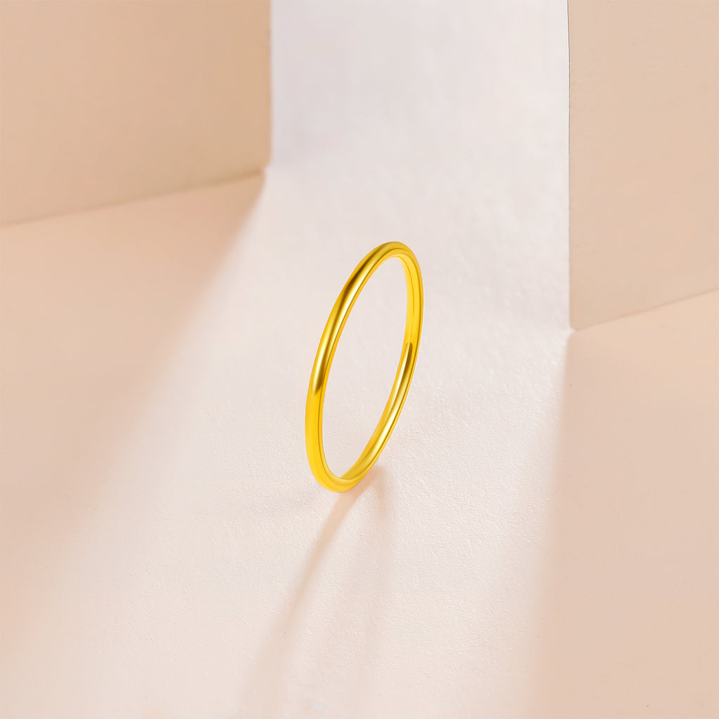 999 24K Gold Ring 1.2-1.6g AA015509