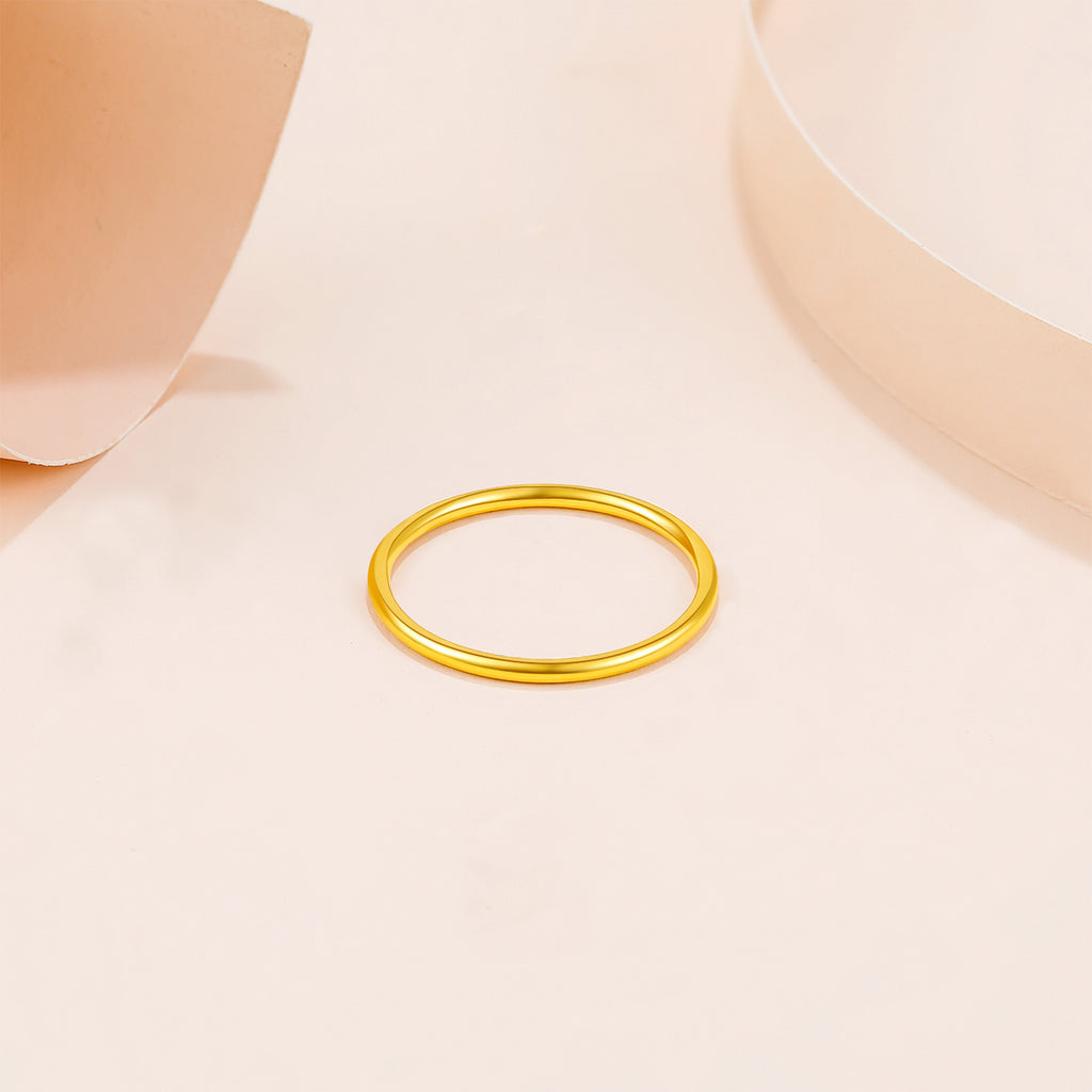 999 24K Gold Ring 1.2-1.6g AA015509