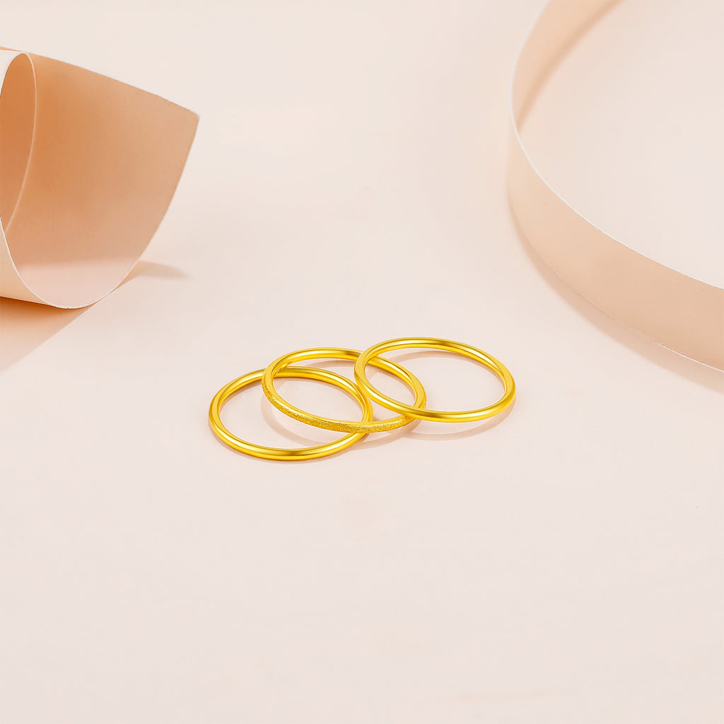 999 24K Gold Ring 1.2-1.6g AA015510