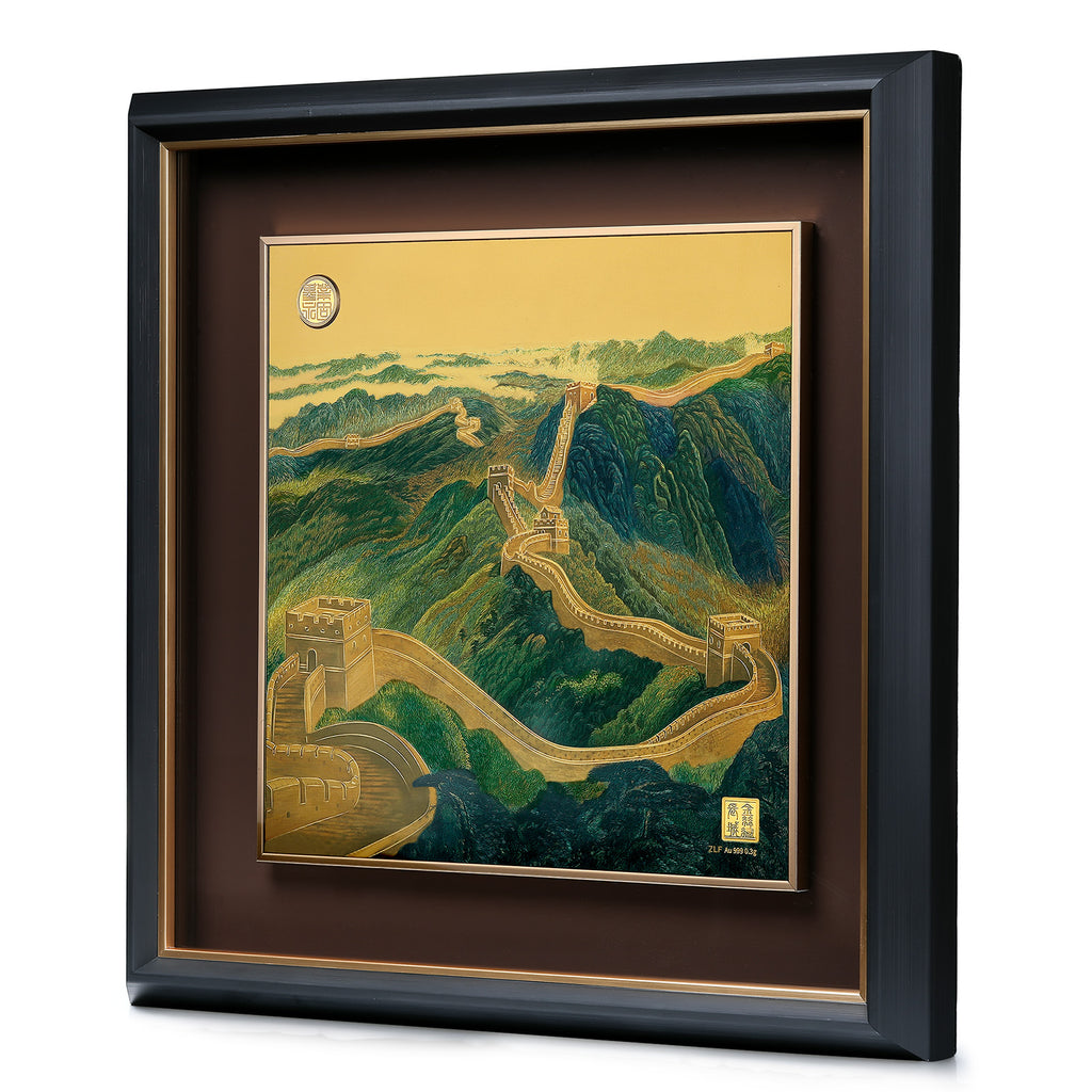 999.9 24K Gold Ornament 0.3g The Great Wall 萬里長城 A1522156