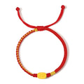 'Year of the Horse' 24K Gold Bracelet 0.55-0.75g Zhao Cai 招財 A1712797