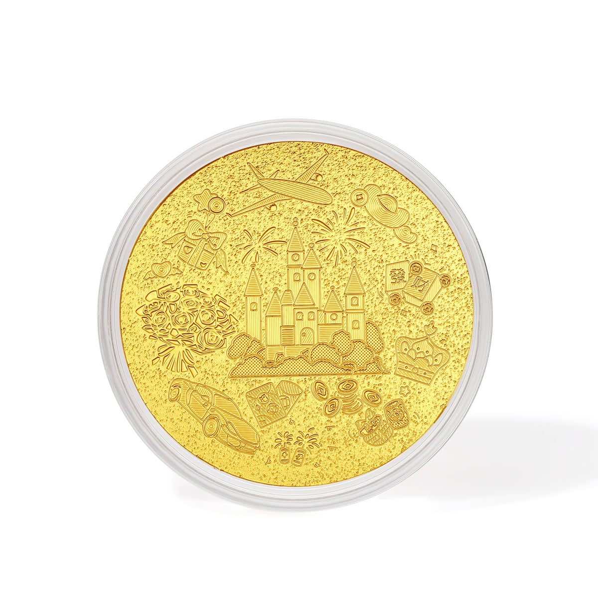 999 24K Gold Amulet 0.1g A2523739