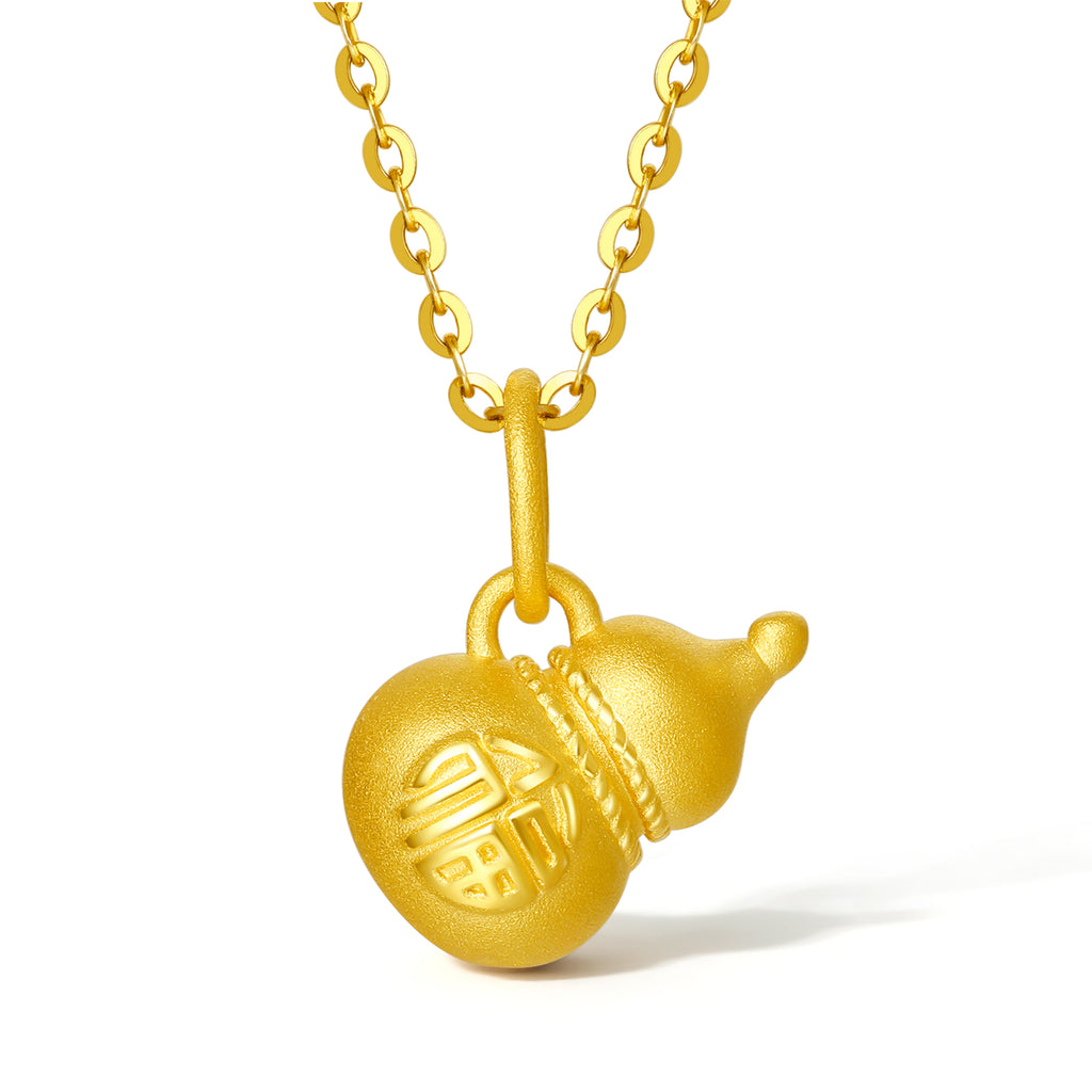 24K金吊墜 0.5-0.7克 Hulu A0411570