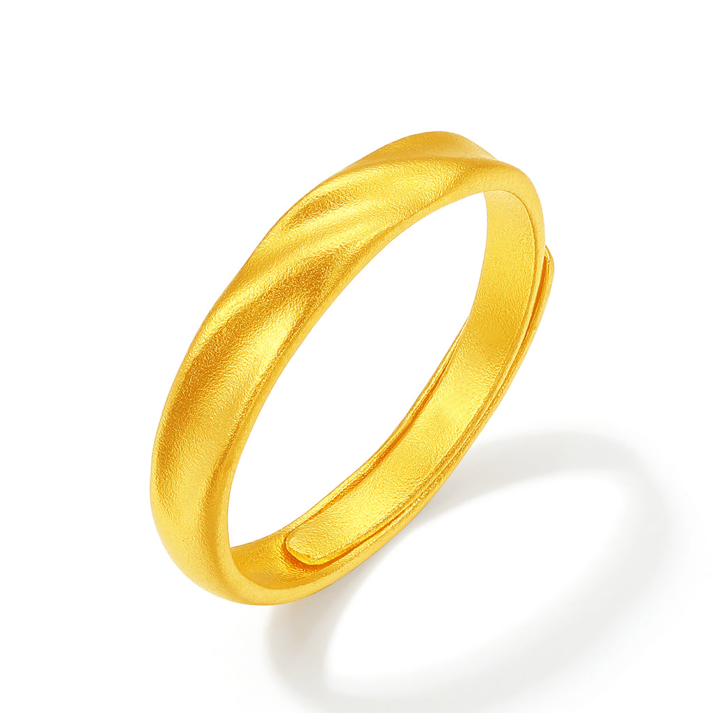 999 24K Gold Ring 2.9-3.5g A0213621