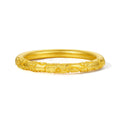999 24K Gold Ring Flower 3-5g A0112814