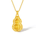 999 24K Gold Pendant Gourd 7.2-7.8g A0415516